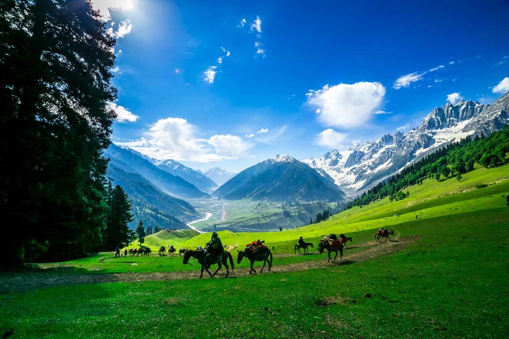Scenery of Kashmir